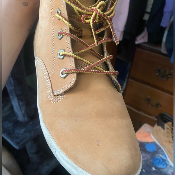 Timberland “ Dausette sneaker boot wheat nubuck ” Womens size 10 US - Picture 4 of 16